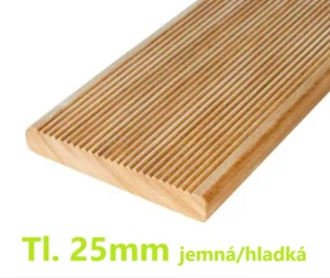 Prkno GARAPA 25x145, délka 2135mm jm./hl.